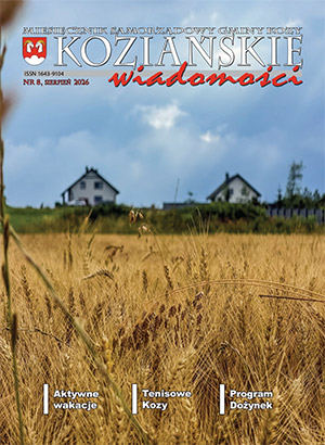 Okładka koziańskie wiadomości numer sierpień 2026